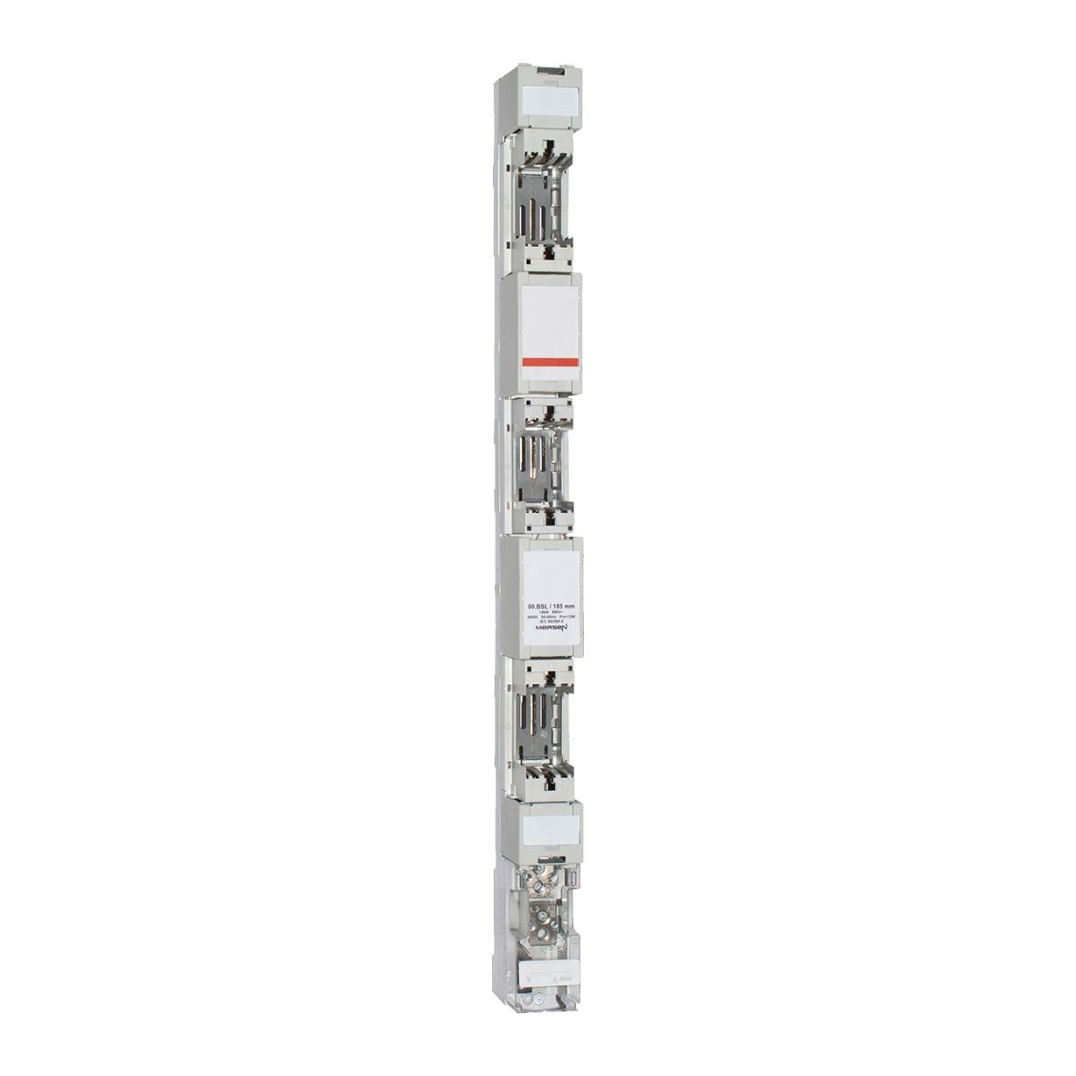 M1023419 - NH-vertical fuse base, BSL 160A/185mm Al / Cu clamps